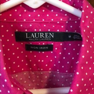 Ralph Lauren button down blouse M